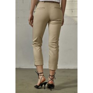 Γυναικείο υφασμάτινο παντελόνι, maya mt pants, wp n pnt s21 006 beige 2