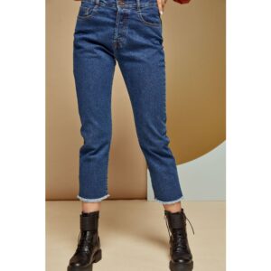 Γυναικείο blue jean παντελόνι, νέα κολεξιόν, chic & chic 2