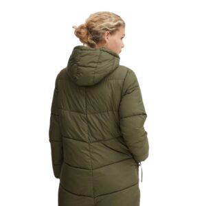 Bomina midi μπουφάν, λαδί, Chic & Chic