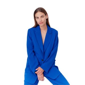 DantaBY μπλε ηλεκτρίκ σακάκι, Chic & Chic1 DantaBY μπλε ηλεκτρίκ σακάκι, Chic & Chic