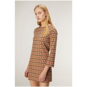 Εμπριμέ μίνι φόρεμα, Chic & Chic