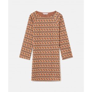 Εμπριμέ μίνι φόρεμα, Chic & Chic