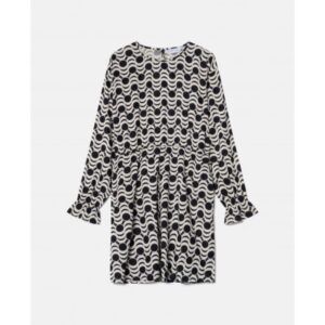 Μίνι vintage φόρεμα με V, Chic & Chic4 Μίνι vintage φόρεμα με V, Chic & Chic
