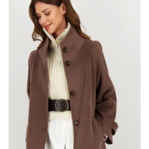 Παλτό με ψηλό γιακά, Chic & Chic