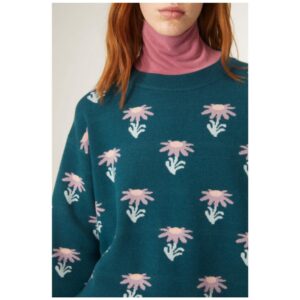 Πλεκτό ζακάρ πουλόβερ, Chic & Chic