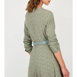 Φόρεμα μίντι κρεπ, Chic & Chic